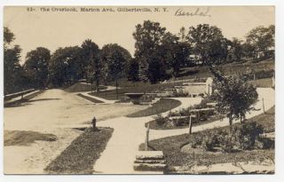 1914 Real Photo Postcard Gilbertsville New York PC774