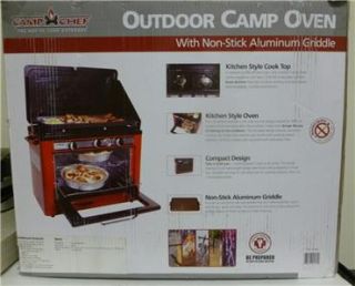 New Outdoors Camp Chef Camp Oven Portable Stove