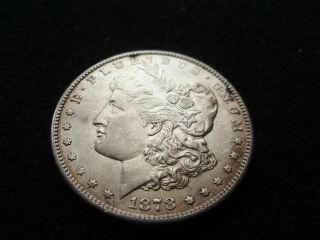 1878 s Morgan Dollar XF AU