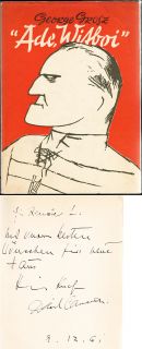 George Grosz signiert Hildegard Knef David Cameron 1961