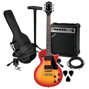 George Washburn Limited Edition Electric Guitar Pak (GWLPCSBPAK)   NEW