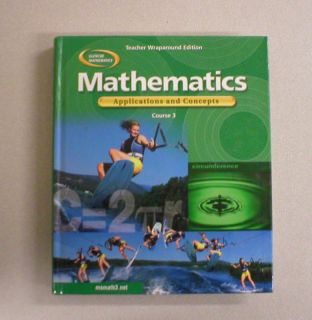 Glencoe Mathematics Course 3 Twe VG 0078296366
