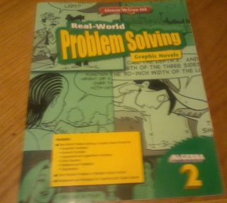 Glencoe McGraw Hill Algebra 2 Real  World Problem Solving Graphic