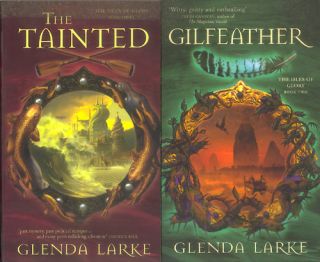 Two Fantasy Paperbacks by Glenda Larke Gilfeather and The Tainted