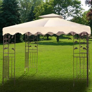  Tier Sun Shade Replacement Gazebo Canopy Patio Garden Outdoor Top Tent