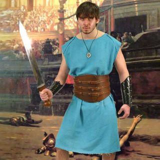 Roman Blue Tunic. From The Movie Gladiator Perfect For Re enactment