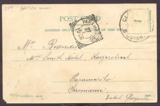 British Guiana Guyana Postcard Georgetown Demerara 1906