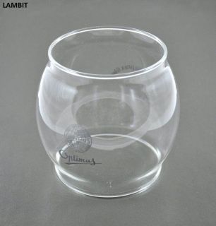 New Glass Globe for Kerosene Lantern Optimus 930 Jenaer Suprax Glas
