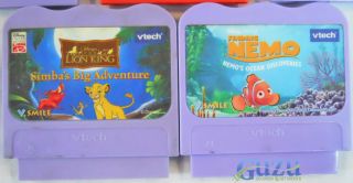 Vtech V Smile Games Lot Go Diego Go Lion King Finding Nemo Dora