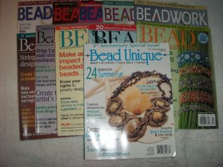 11 Back Issue Beading Magazines Beadworld Bead Unique Bead Button