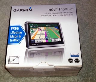 NEW Garmin nüvi 1450LMT Automotive Mountable GPS Receiver