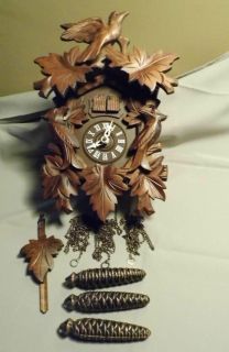 Door German Cuckoo Clock Restore or for Parts