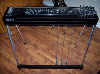GFI Pedal Steel Guitar with 3 Pedals 2 Levers