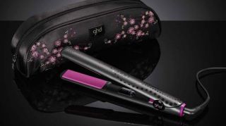 GHD Pink Cherry Blossom Limited Edition Set Straightener Gold Classic