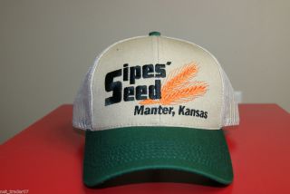 Brand New Sipes Seed Hat Cap Garst Dekalb Golden Harvest Farm Ag