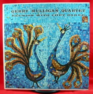 Gerry Mulligan Reunion with Chet Baker LP World Pacific Mono DG Orig