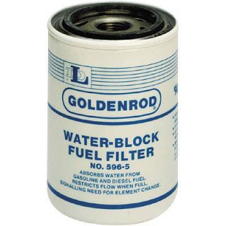Goldenrod Replacement Spin on Water Block Fuel Filter Element 5566120