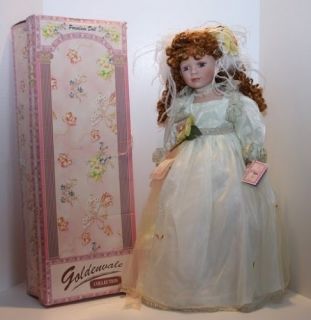 Tall Authentic Goldenvale Porcelain Doll 1 3000 Worldwide