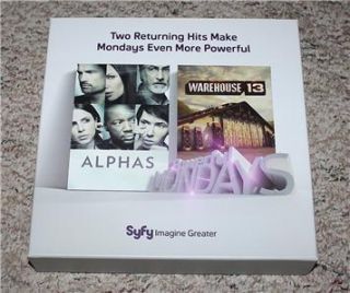 Warehouse 13 Alphas Syfy DVD Press Kit Awesome Effect Must See