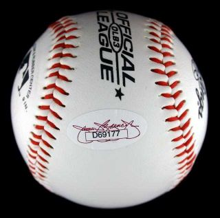 Jason Giambi Hand Signed Baseball Autographed JSA COA