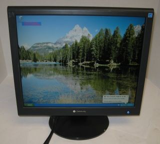 Gateway FPD1765 17 inch Flat Panel LCD Monitor Display VGA DVI 776T