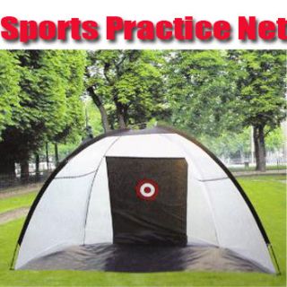  Baseball Football Golf Practice Tent Net Cage Mat Training Aid