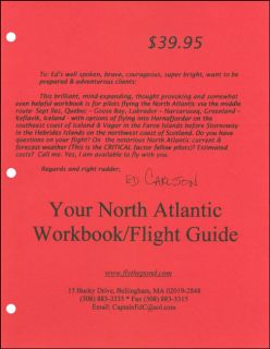 Ed Carlsons Transatlantic Flight Course Workbook
