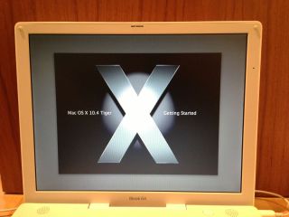 Apple iBook G4 1.42 GHz, 512 ram 14.1 Laptop Tiger OSX 10.4 A1134