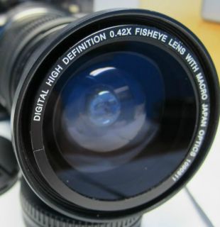 Wide Angle Fisheye Macro Lens HD Canon Eos Digital Rebel t1 t1i t3 t3i