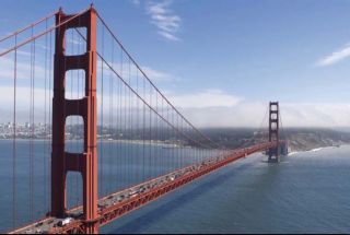 San Francisco Golden Gate Bridge 8x12 Feet Wallpaper Wall Decor Mural