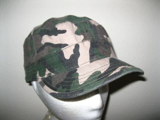 Mens Goorin Bros Military Hat M L Washed Camouflage Mint Condition M