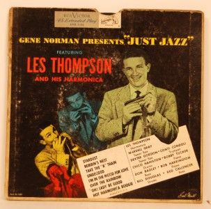 Just Jazz Dbl EP PS Dexter Gordon Wardell Gray RCA EPB 3102 52