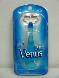 Gillette Venus for Women Razor Handle and Shower Holder 2 Cartridges