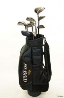 Mens Right Hand Nike Callaway Complete Golf Club Set Bag MRH Regular