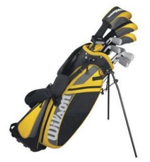 2012 Wilson Ultra Mens Golf Clubs Package Set with Bag, Putter and