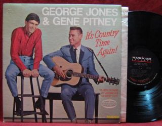 George Jones Gene Pitney Its Country Time Again LP Vinyl Record Album