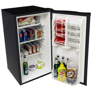 MicroLux 3.2 Cu Ft Compact Refrigerator Mini Dorm Room Fridge   ML900