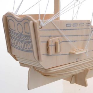 3D Sailing Boat Gothenburg Woodcraft Construction Kit Wood Model SHIP