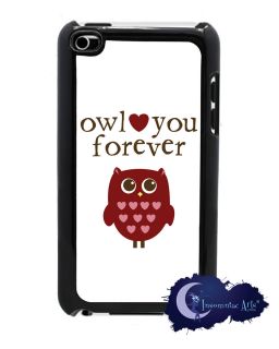 Owl Love You Forever iPod Touch 4th Generation Cover Case I Love You