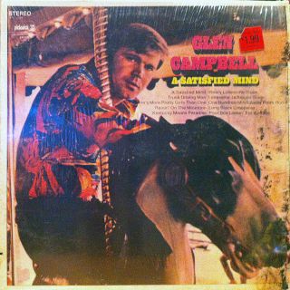 Glen Campbell A Satisfied Mind LP Pickwick Records Country Guitar