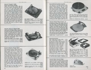 1957 Goody Audio Center Catalog Tube Hi Fi, Fisher, Scott, Leak, Altec