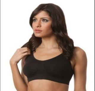 Original Genie Bra Wrappped in Gold Tissue XL Black Give Comfort for