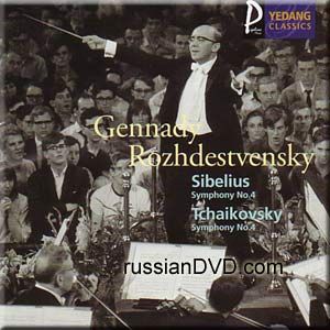 Sibelius Tchaikovsky Symphony No 4 G Rozhdestvensky