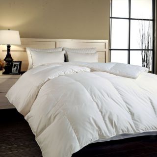 White GOOSE Down Alternative Double Fill Comforter Duvet Cover Insert