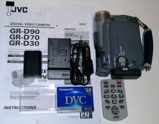 JVC GR D70 MiniDV Camcorder