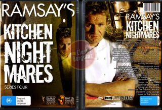 Gordon Ramsays Kitchen Nightmares Series 4 New TV DVD