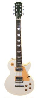 Glen Burton Classic Electric Guitar White Model GE 320