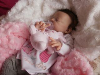 Beautiful reborn Baby Girl doll ~ Serah ~ Adrie Stoete ~ Half torso ~
