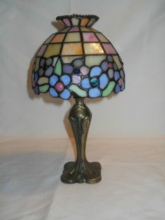 Retired Partylite Stained Glass Tealight Lamp