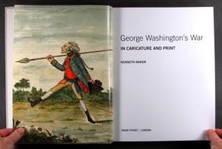 Book Antique English Prints Caricatures of The American Revolution